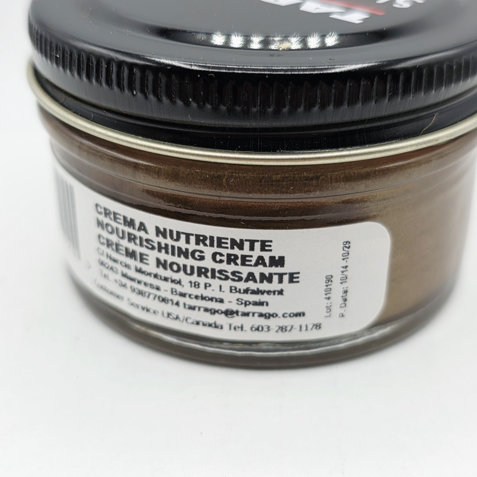 Tarrago Shoe Polish # 107 Bronze Cream Leather Protector 1.76 oz. 50ml Boot