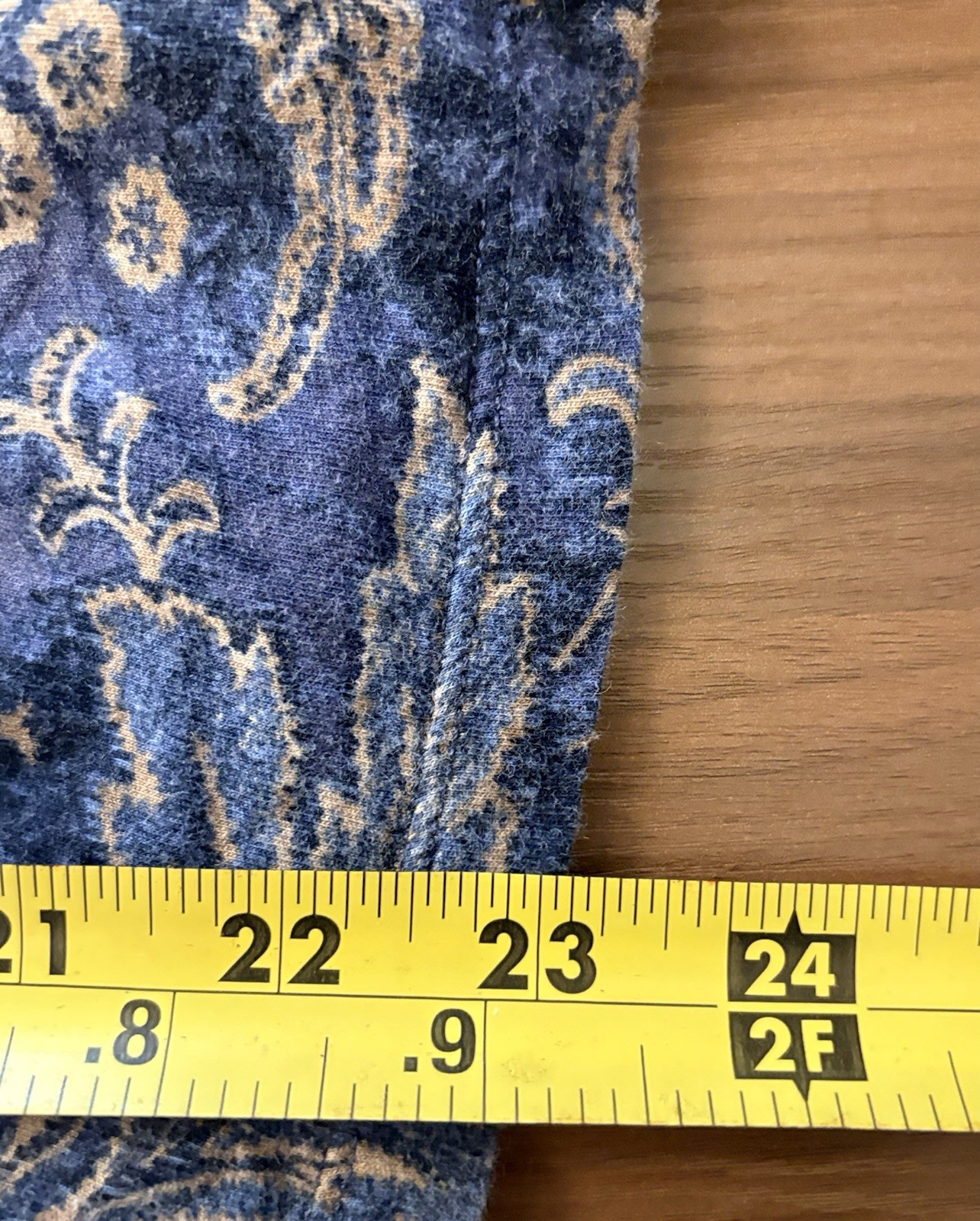 Lauren Ralph Lauren Blue Paisley Ruffle Sleeveless Blouse | Feminine Coastal