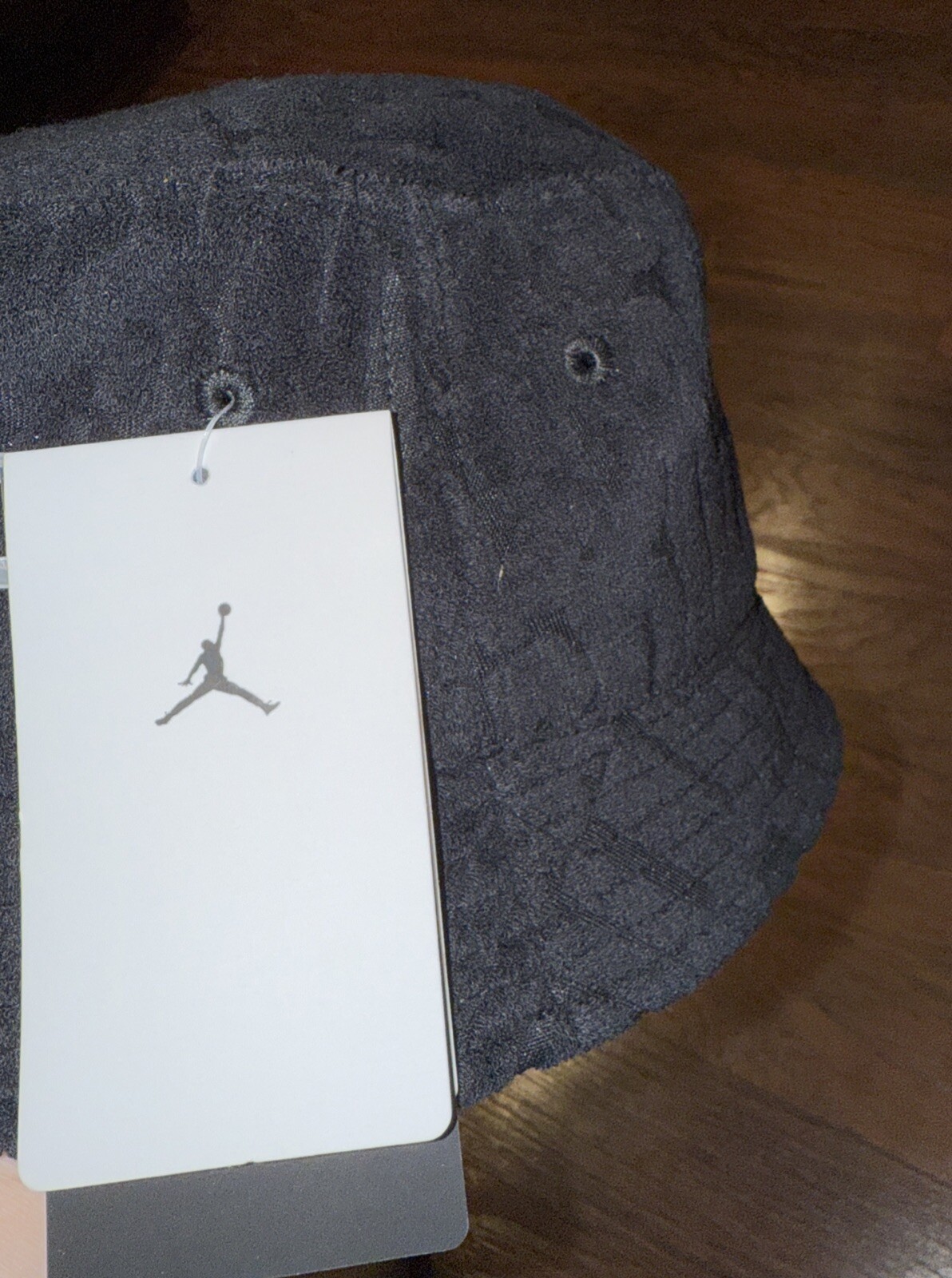 NWT Nike Jordan 9A0925-023 Kids Fuel Up Cool Down Bucket Hat Black Size 8-20