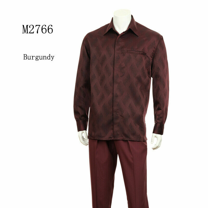 New Men’s 100% Polyester Two Pieces Walking suit Design By Fortino Landi M2766