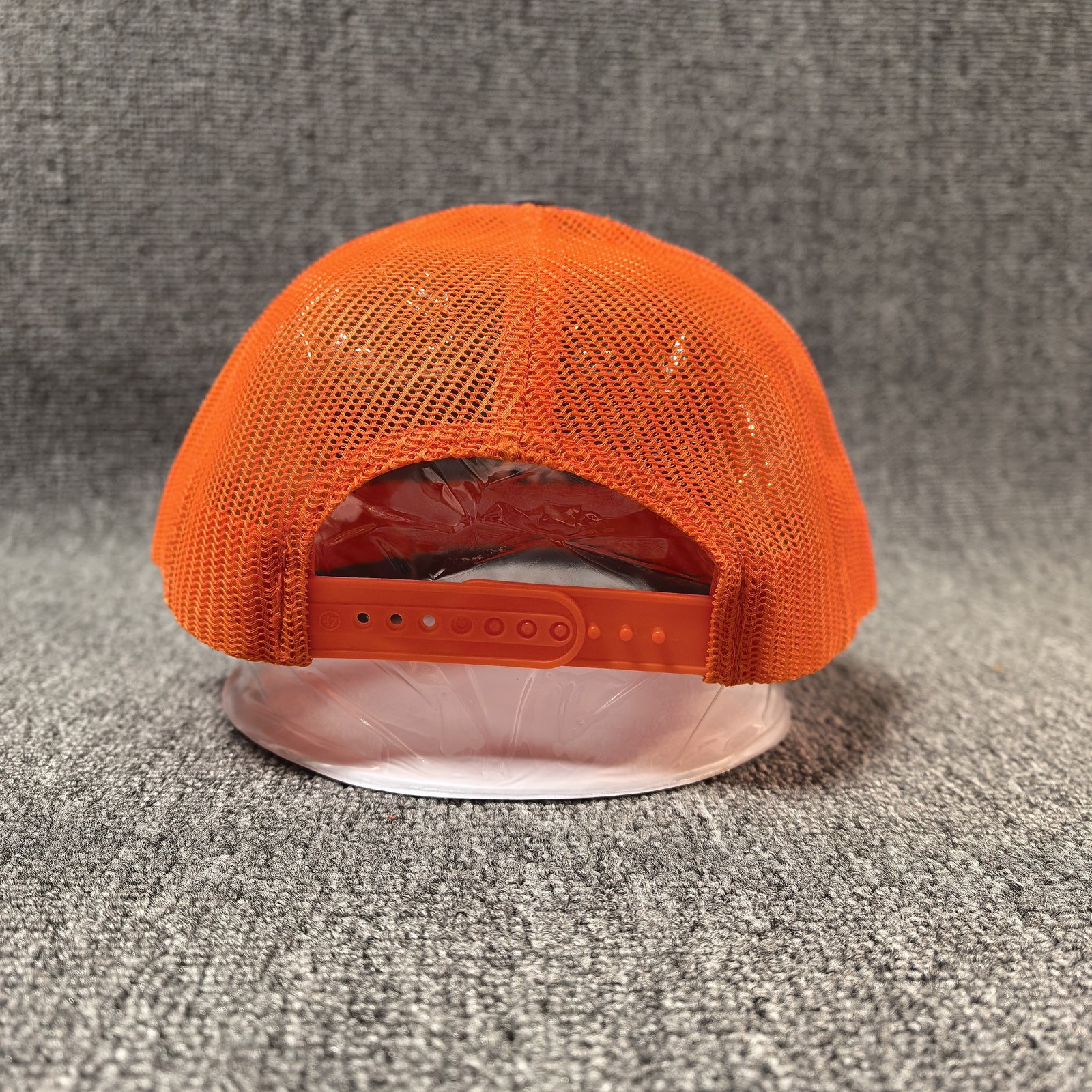 ’47 Brand Arkansas Razorbacks Trucker Snapback Mesh Back Charcoal Orange OSFA