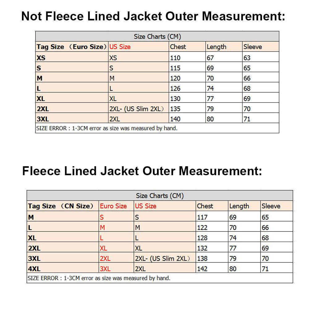 Men’s Winter Cargo Jackets 6 Pockets Warm Cotton Windproof Bomber Work Jacket