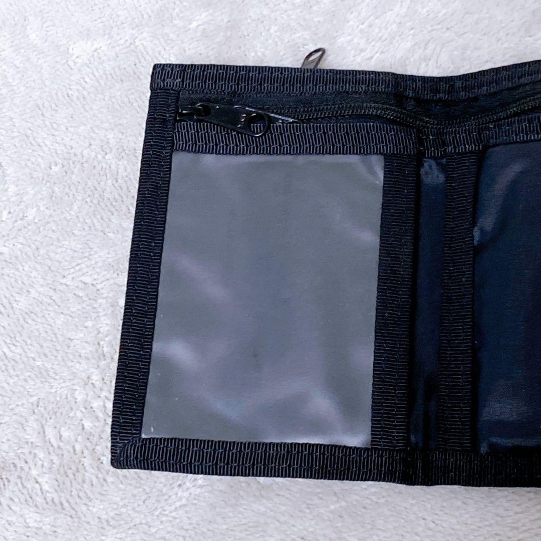 Porter Capsule Wallet Black Trifold with Keychain Used Compact Stylish