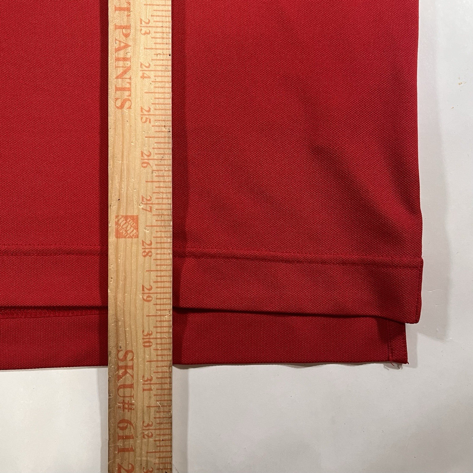 Foot Joy Myopia Hunt Club Tech Performance Golf Polo Shirt Red Sz L RARE! EUC