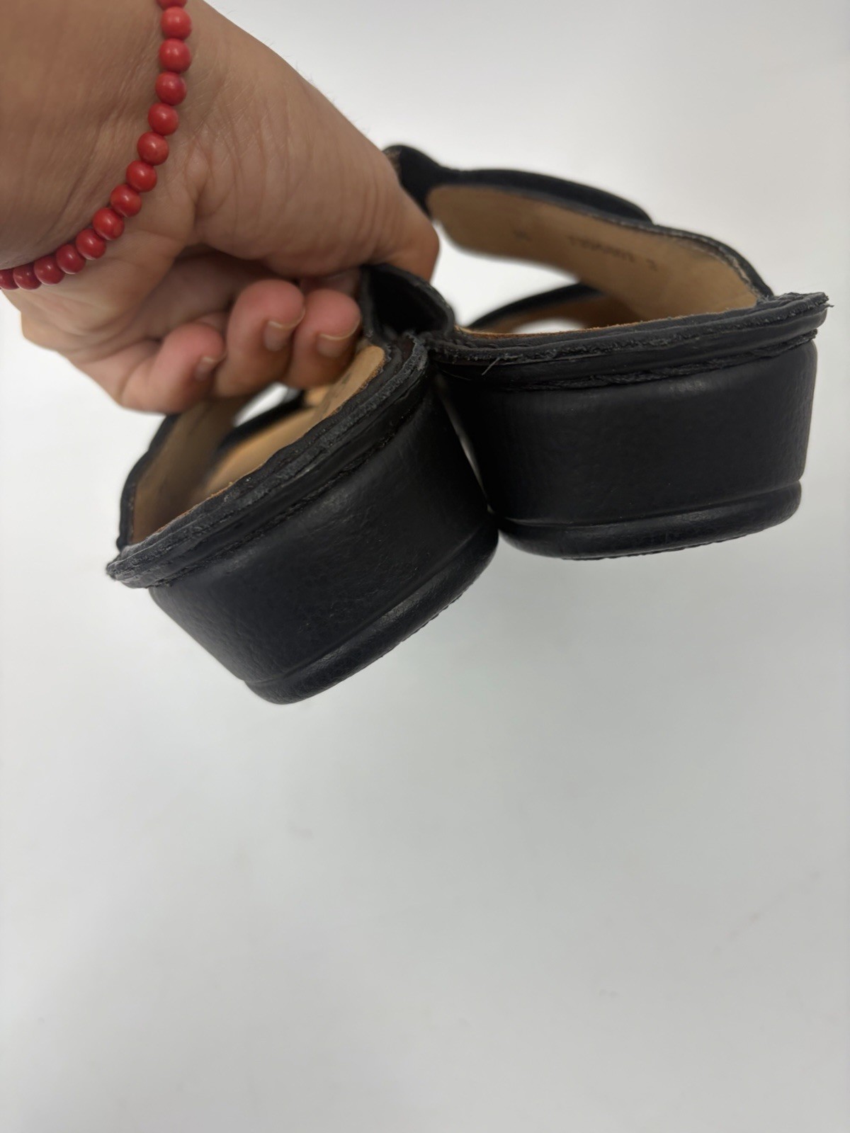 Finn Comfort Women’s Size 36 D US 5.5 Sandal Soft Jamaica Black Made In Germany