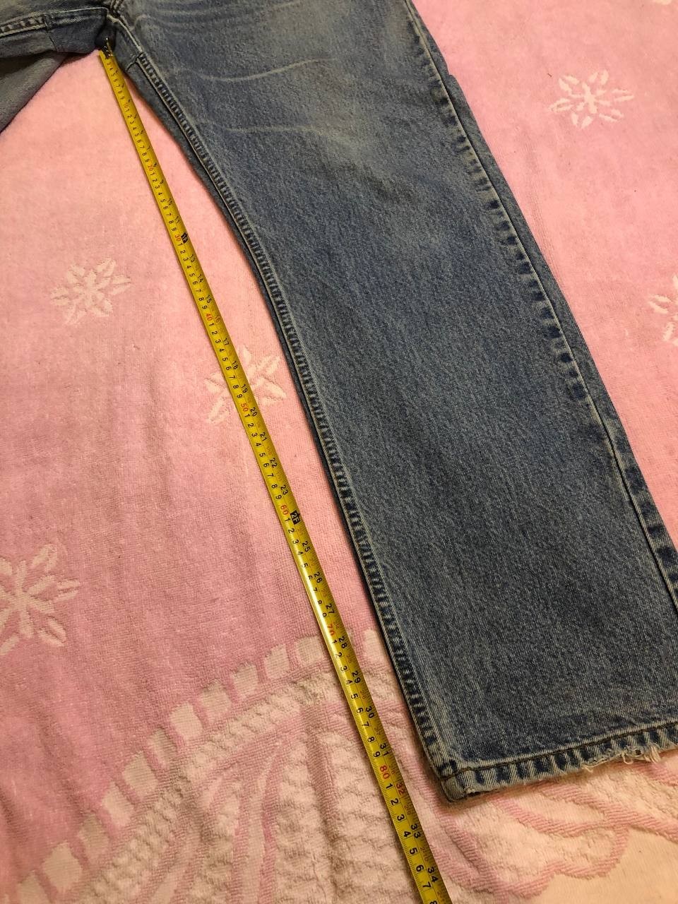 Levis 615 Jeans Mens Blue Denim Straight 40X34