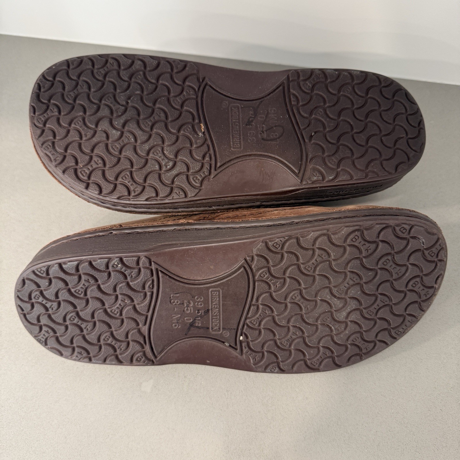Birkenstock Memphis Shoes Unisex W8/ M6 Brown Leather Comfort Lace Up
