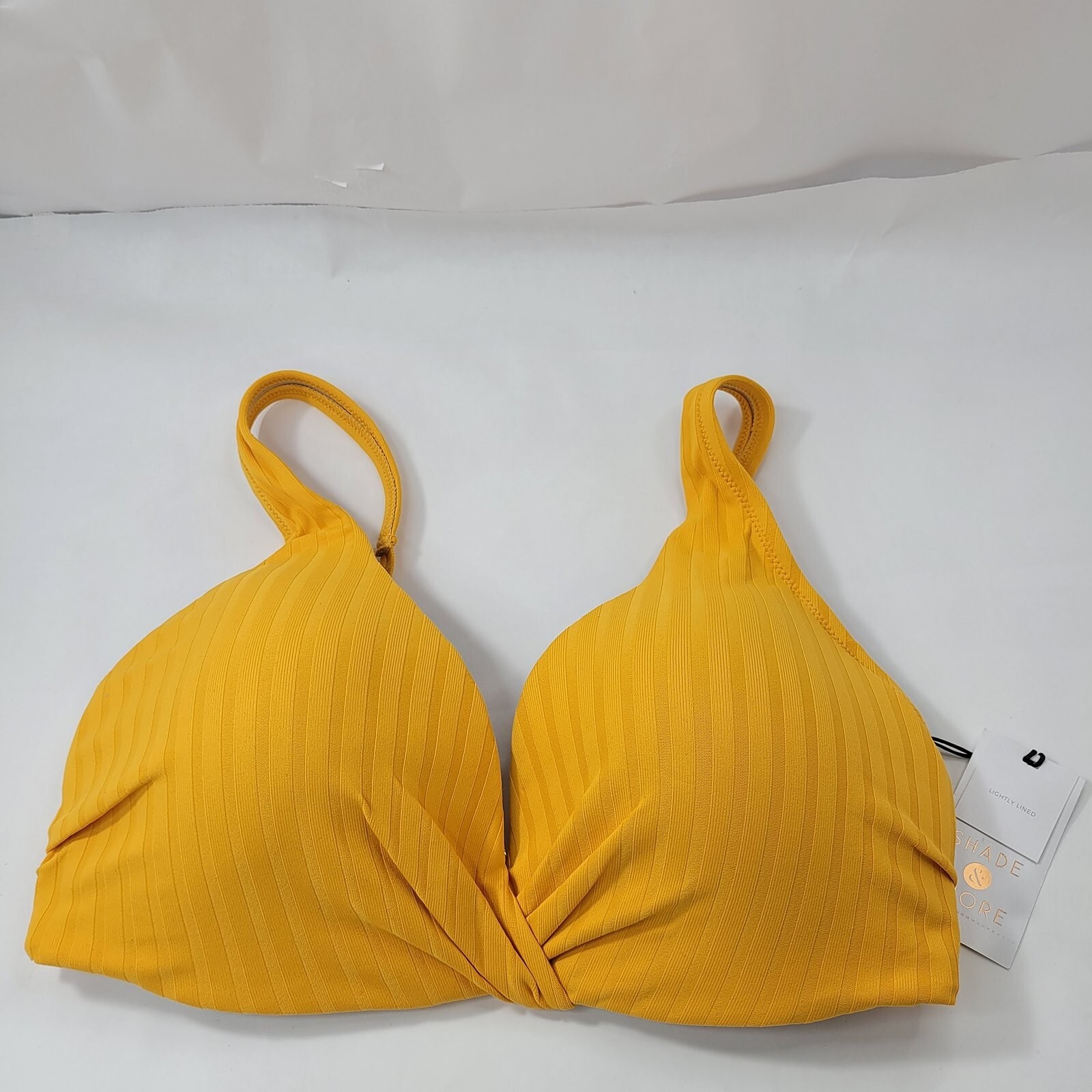 Shade & Shore Women’s Bikini Top Lightly Lined Underwired Padded Size 34 DD