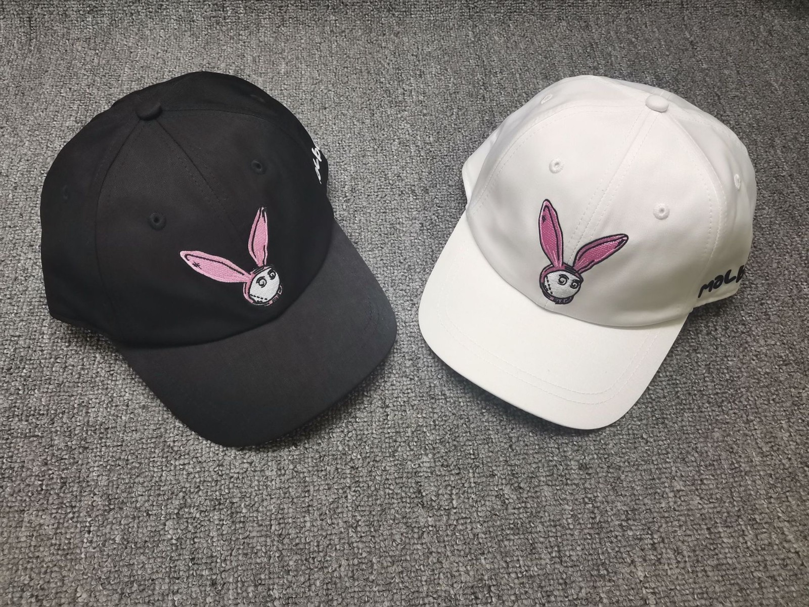 Malbon Golf Bunny Embroidery Baseball Cap Men Women Outdoor Sun Hat Sports Golf