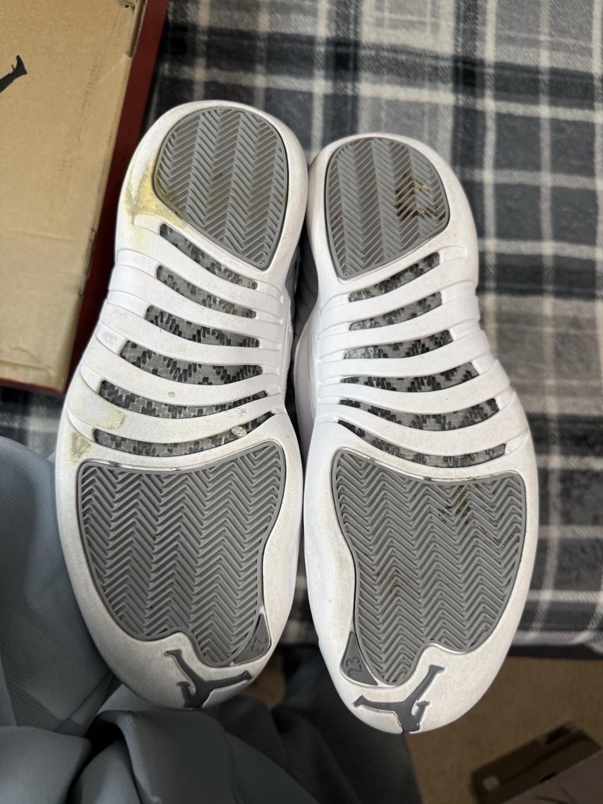 10.5M Jordan Air Jordan 12 Retro Stealth Gray og all