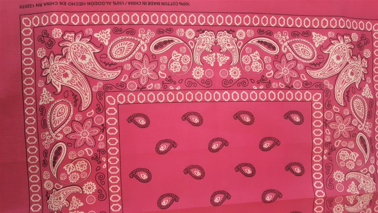 BANDANA New 100% Cotton BANDANA 22″X 22″ 7 Colors