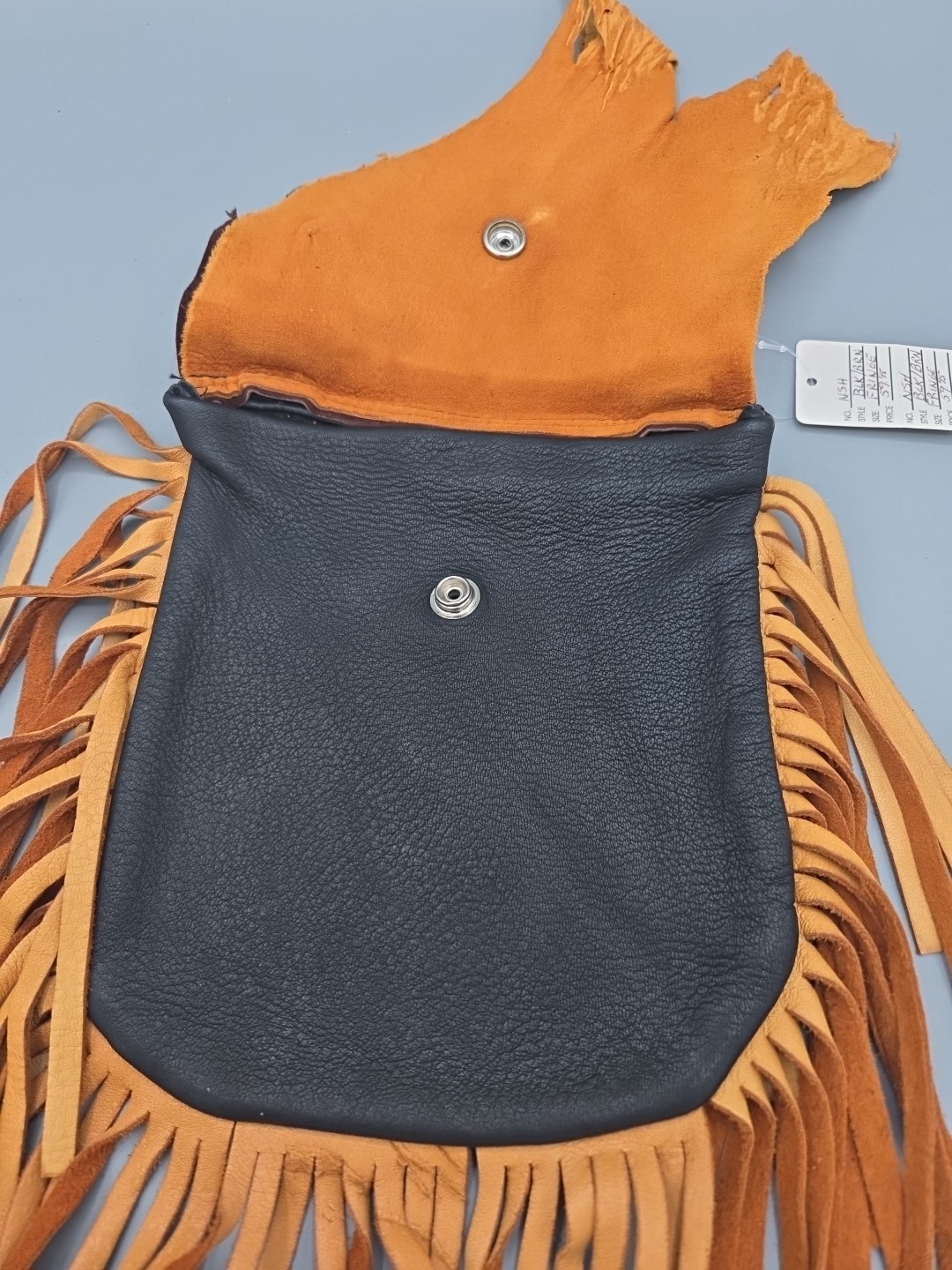 Leather Hip Clip Bag Hand Made Belt Bag Fanny Pack Made in USA Deer Hide Leather