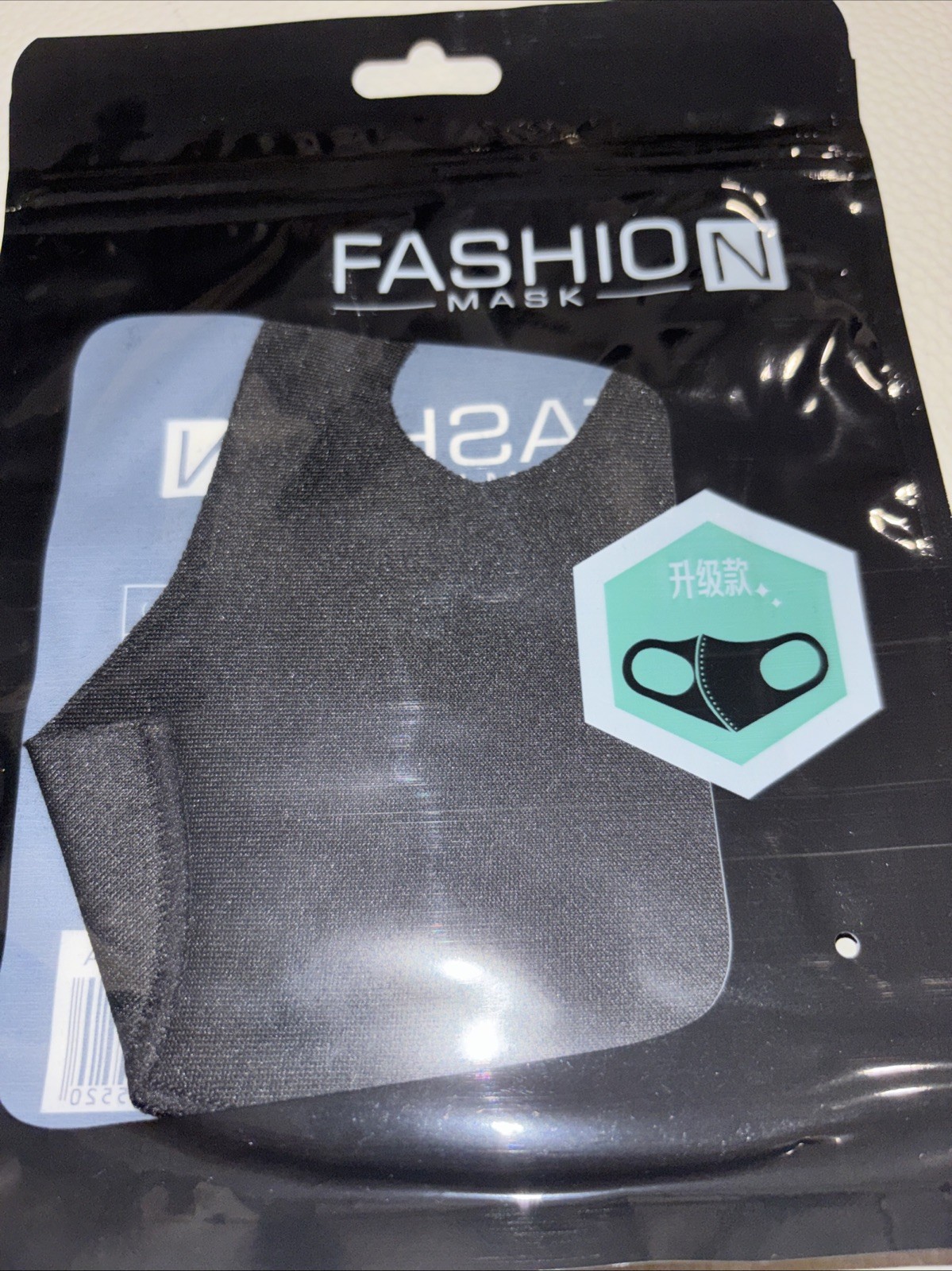 Black Fashion Protective Face Mask Upgrade Version 5 in a pack (5)In A Pack !!