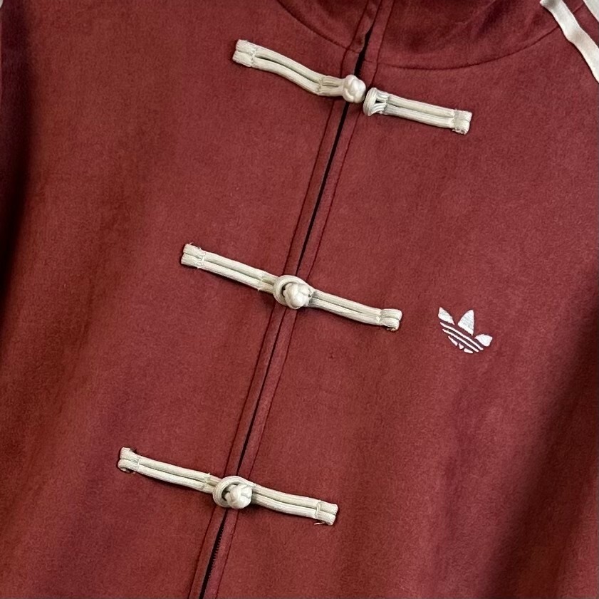 Adidas Originals Ctt Snake Year Limite Chinese Stand Collar Casual Jacket.