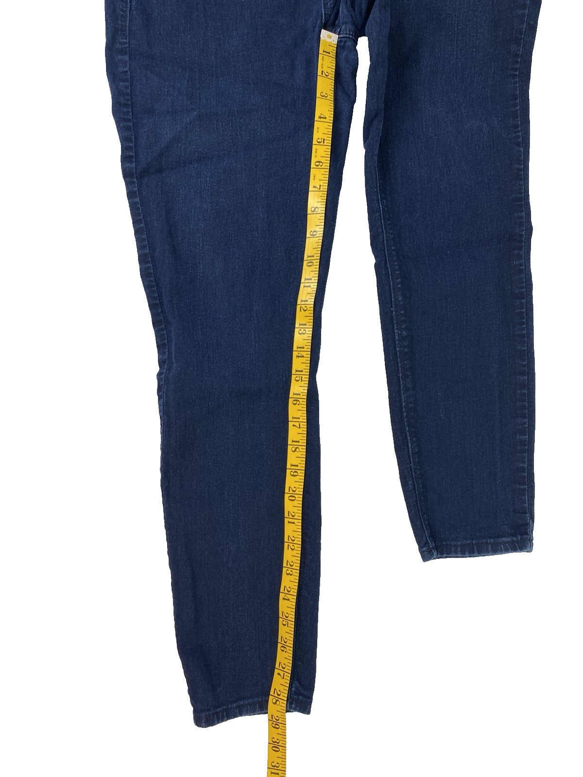 Spanx Alexia Women’s Stretch Skinny Jeans Wide Waistband High-Rise Size L