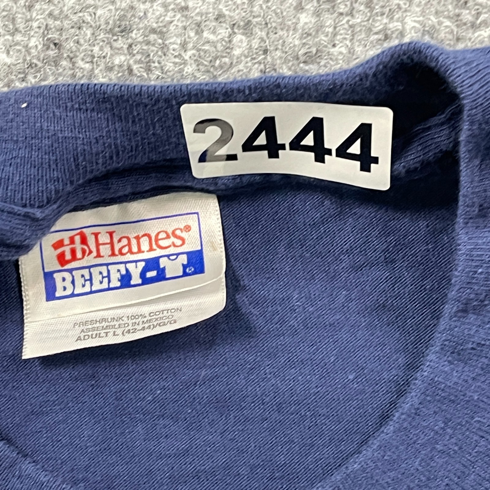 Vintage 2001 FDNY World Trade Center 9/11 Shirt Large 22×27 Blue