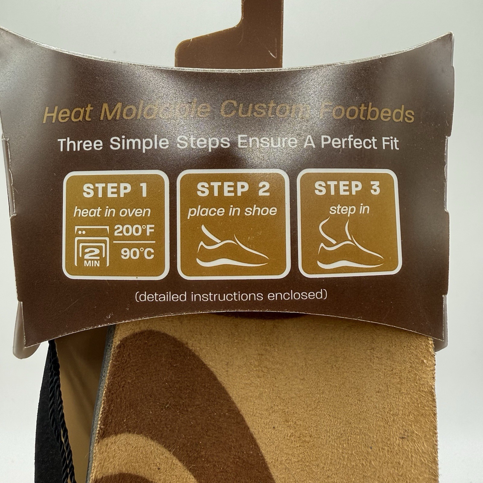 SOLE Softec Series Footbeds Men’s 3.5-4 Women’s 5.5-6 Heat Moldable NEW
