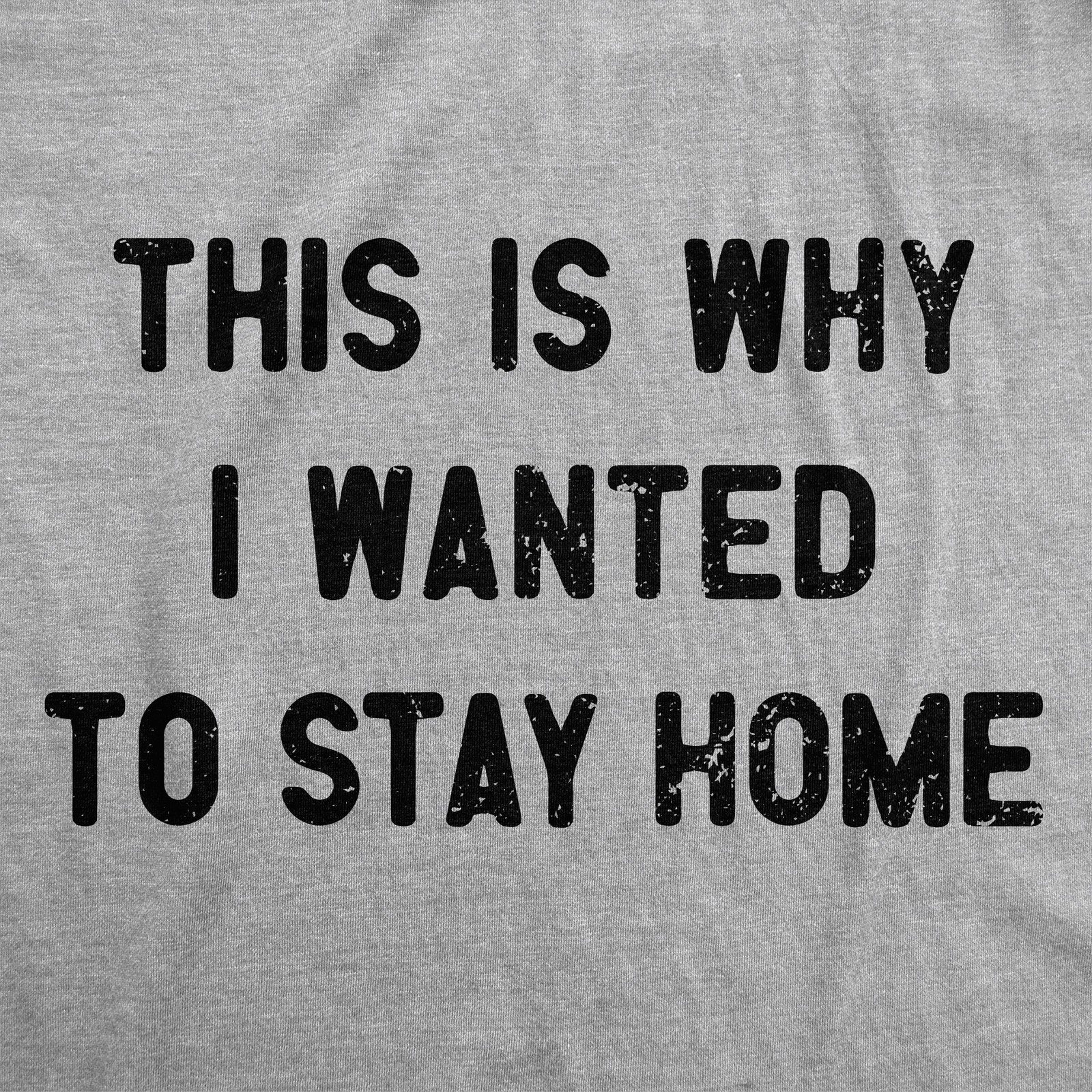 Mens Funny T Shirts This Is Why I Wanted to Stay Home Sarcastic Introvert Tee