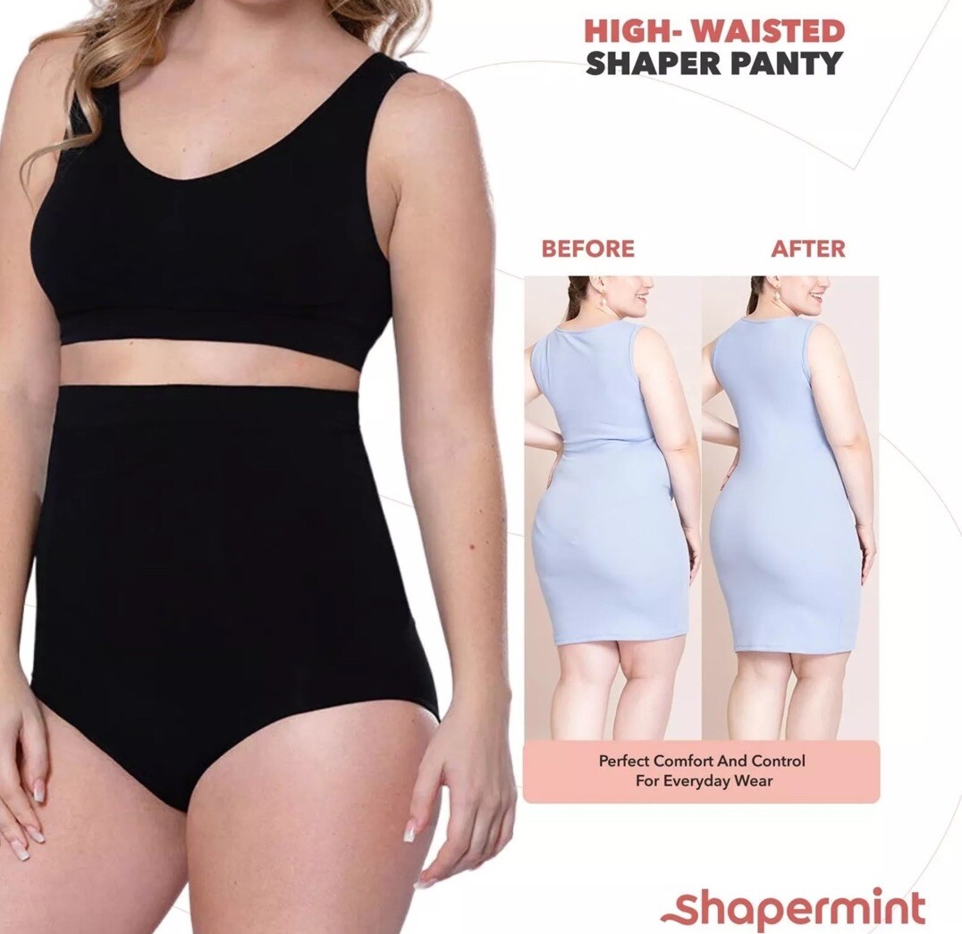 Empetua by Shapermint All Day Every Day High-Waisted ShaperPanty XL/2X BEIGE NWT