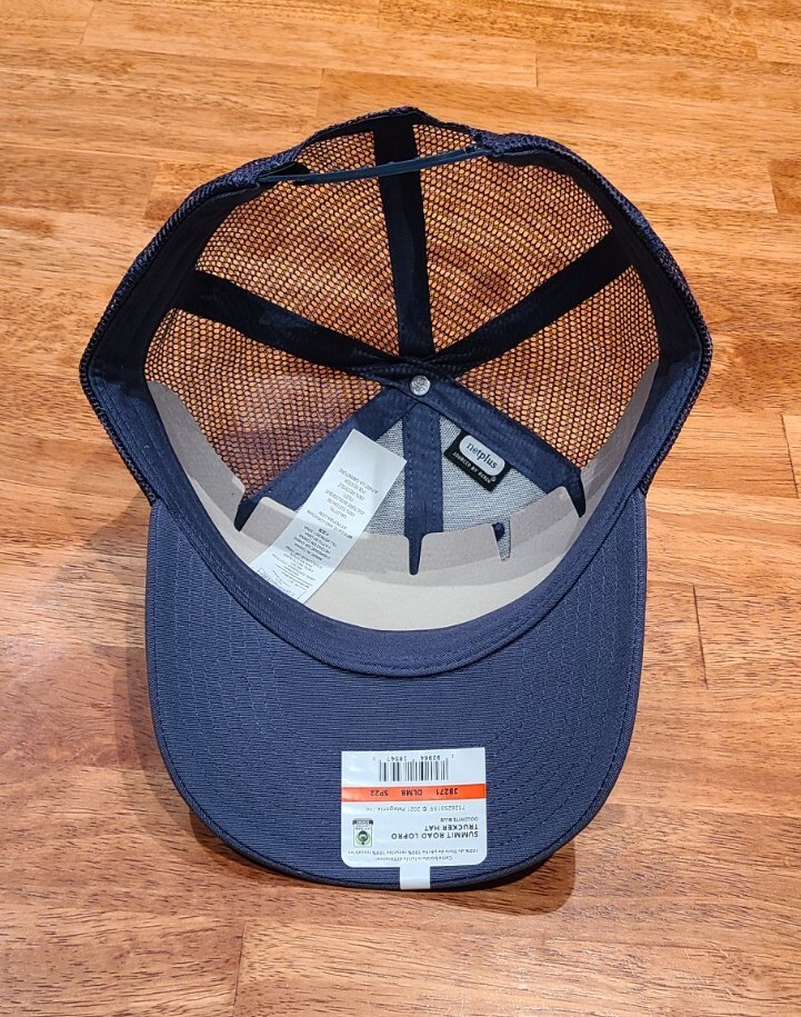 New! Patagonia Summit Road LoPro Trucker Hat Dolomite Blue Snapback Unisex