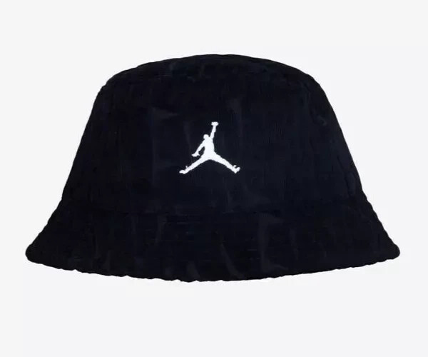 NWT Nike Jordan 9A0925-023 Kids Fuel Up Cool Down Bucket Hat Black Size 8-20
