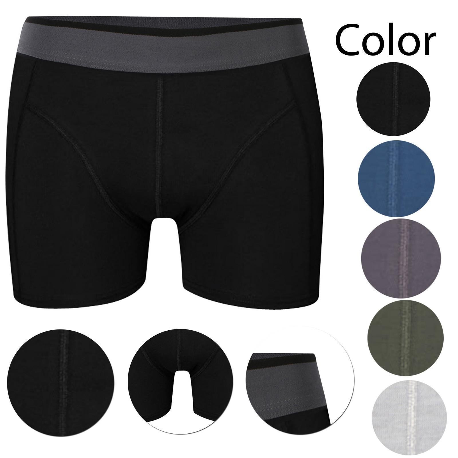 5 mens boxer shorts cotton S M L XL XXL XXXL underpants underwear boxers