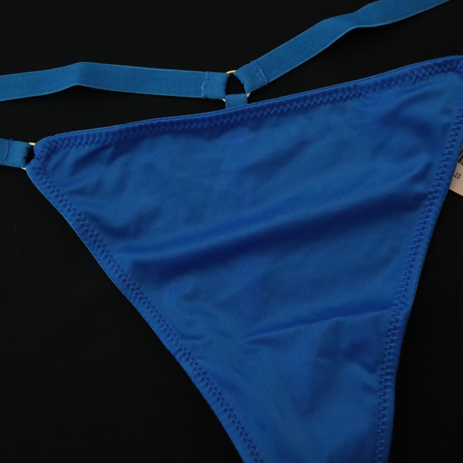 NEW Victoria’s Secret VTG Satin Charm V-String Thong Panty ONE SIZE O/S