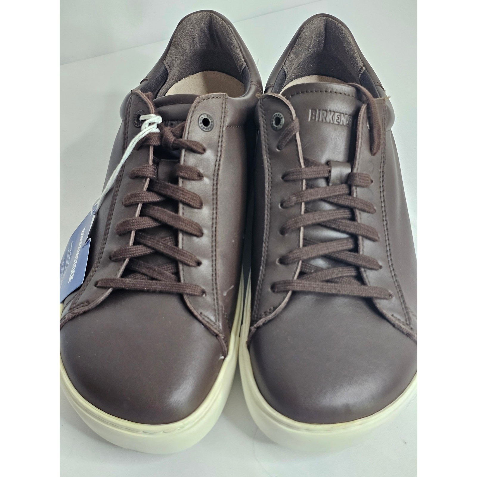 NWOB Birkenstock Bend Low Leather Dark Brown Sneakers 42/9