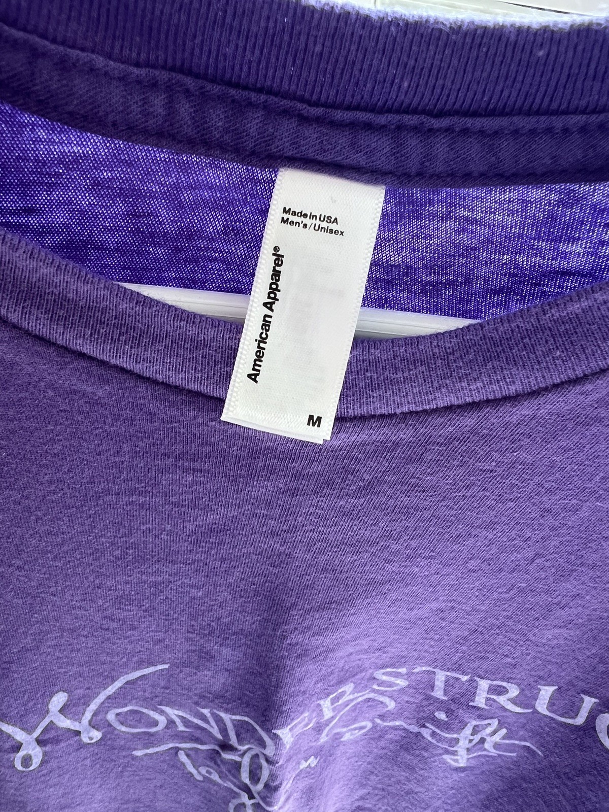 Taylor Swift Wonderstruck Shirt Womens Medium Purple Promo Swifty Y2K