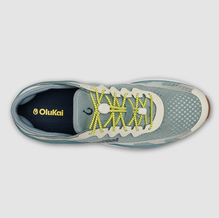 NEW OluKai Ahi Men’s Marine Shoes Seagreen White Sand Quick Dry Fishing Water