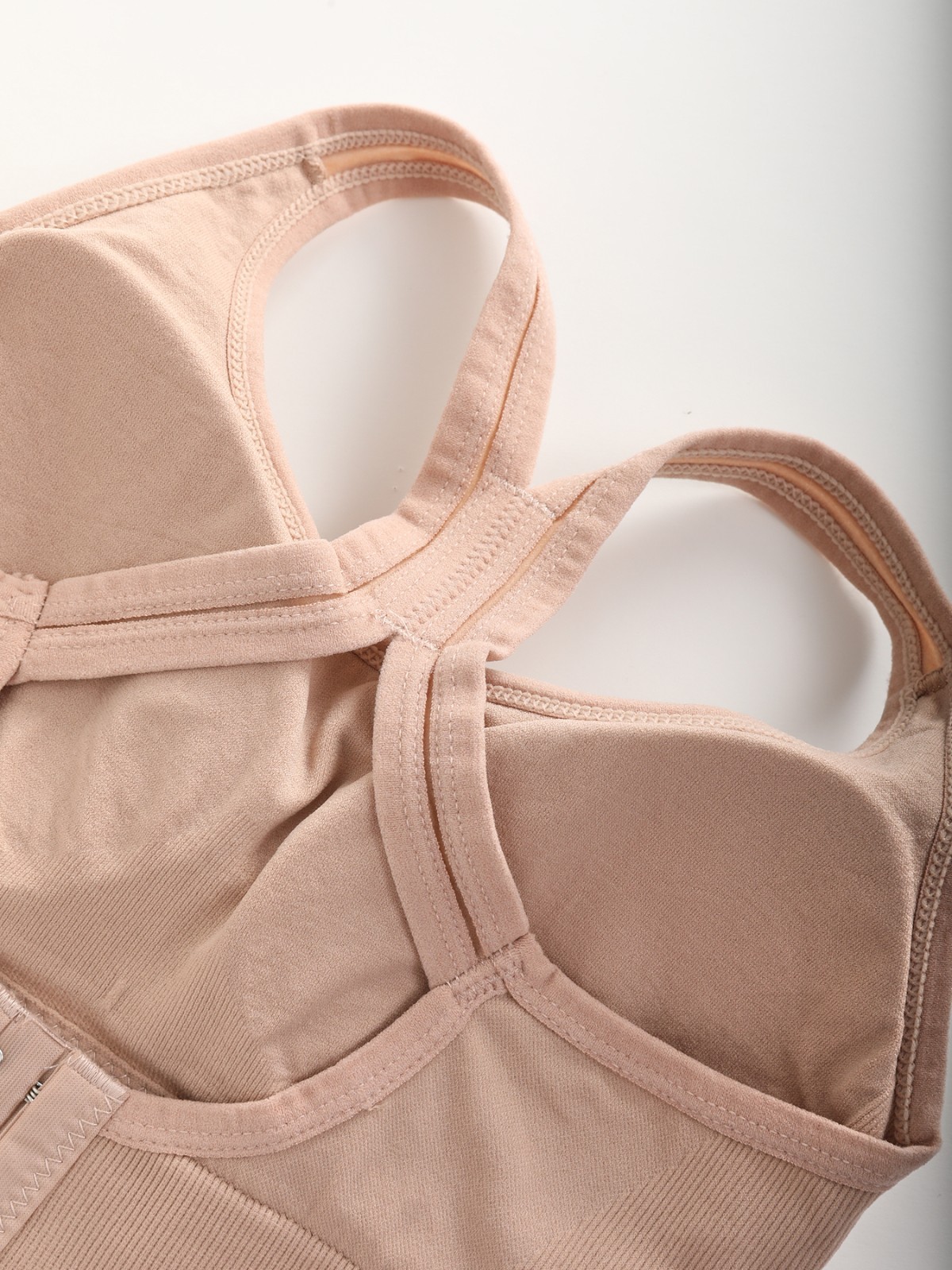 Seamless Racerback Sports Bra Women High Support Wireless Workout Multicolor