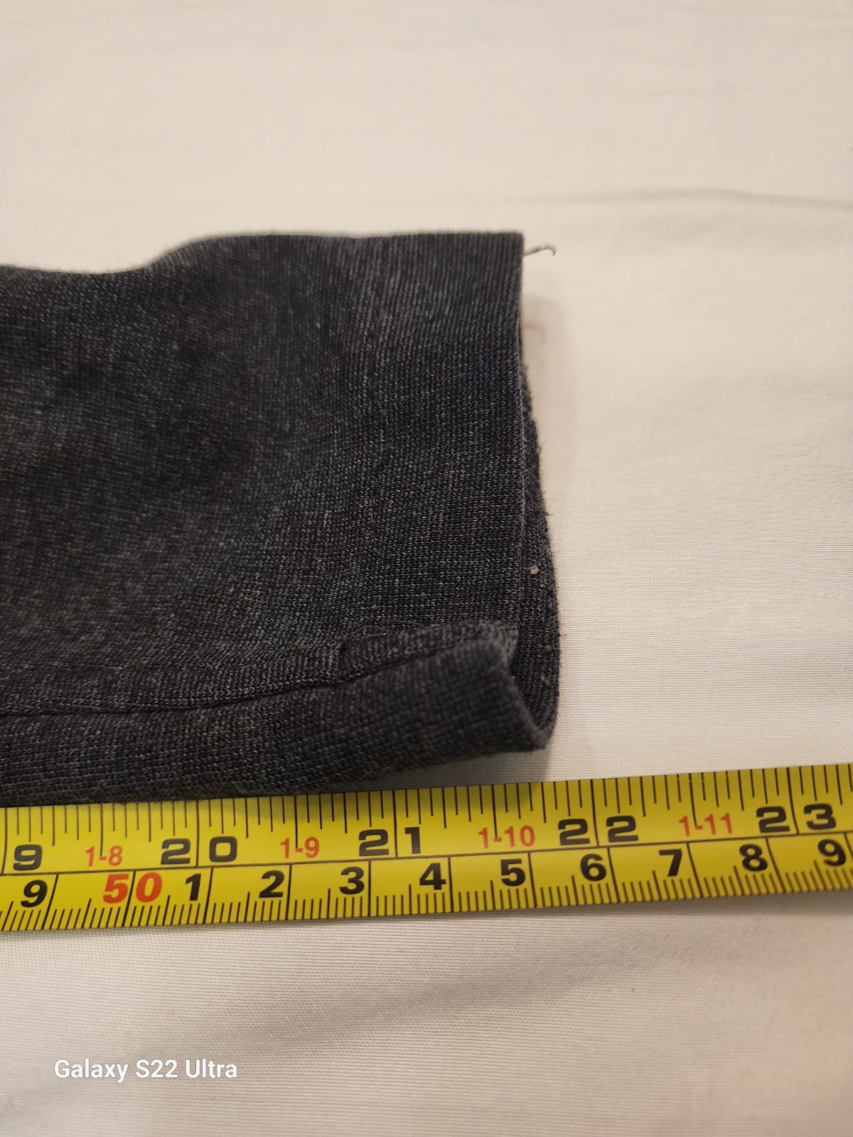 Duluth Trading Co Wearwithall Ponte Knit Dress Gray Long Sleeve Stretch Short S
