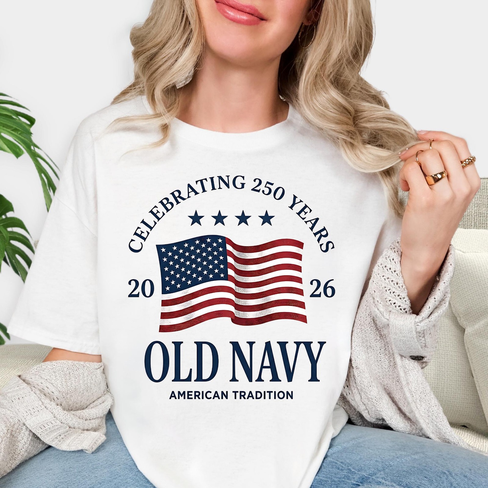 USA 250th Anniversary DTF Transfer 2026 Patriotic Flag Shirt Graphic