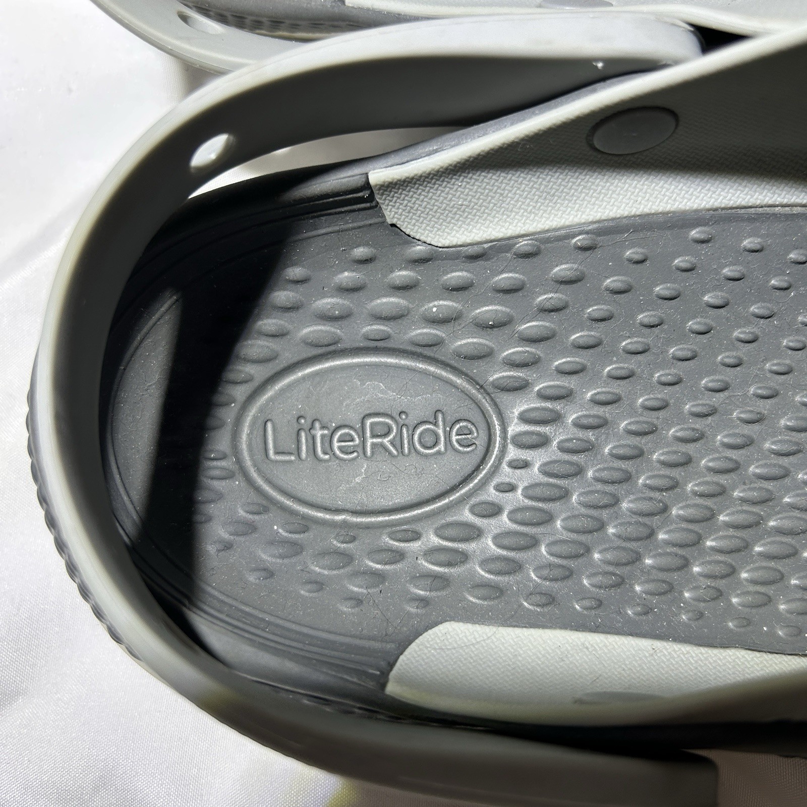 Crocs LiteRide 360 Clog Sandal Gray Shoes Adult Unisex Size Men 4 / Women 6