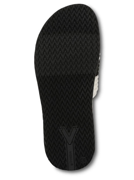 NEW | Vionic Women’s Evie Knit Slide Sandal, Black Ivory