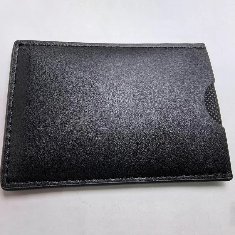 Batman Style PU Leather Wallet with ID Window Card Holder Superhero Mask Design