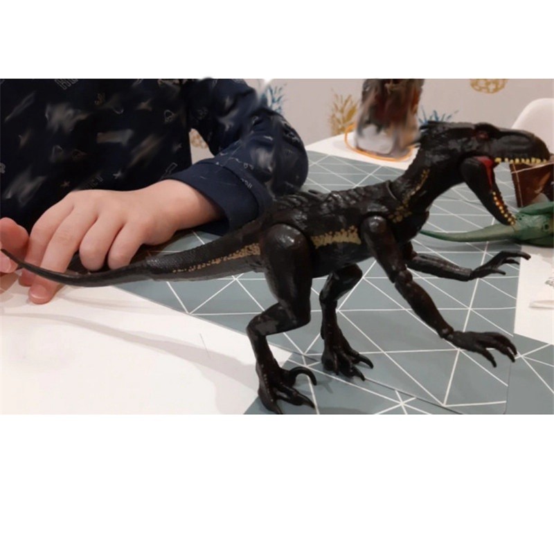 15cm World Jurassic Dinosaurs Velociraptor Active Indoraptor Action Figure