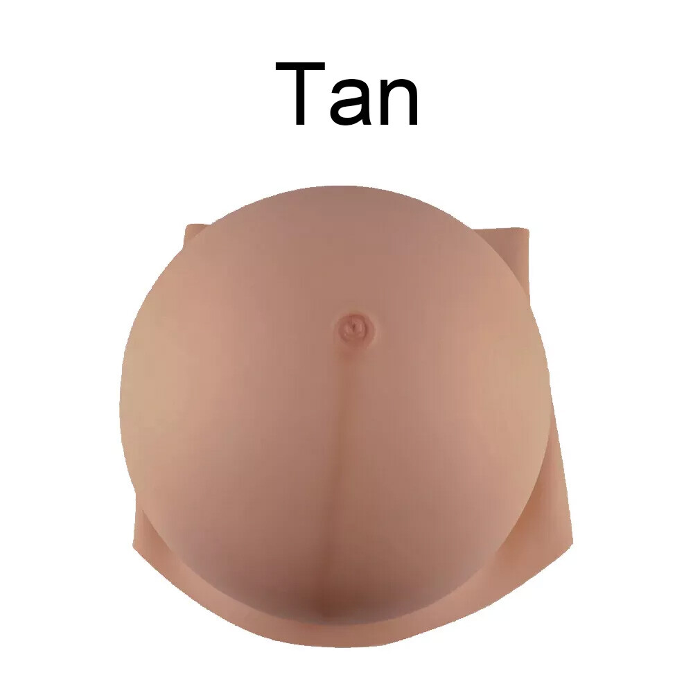 Silicone Fake Pregnant Belly Pregnancy Tummy For Crossdresser Cosplayer