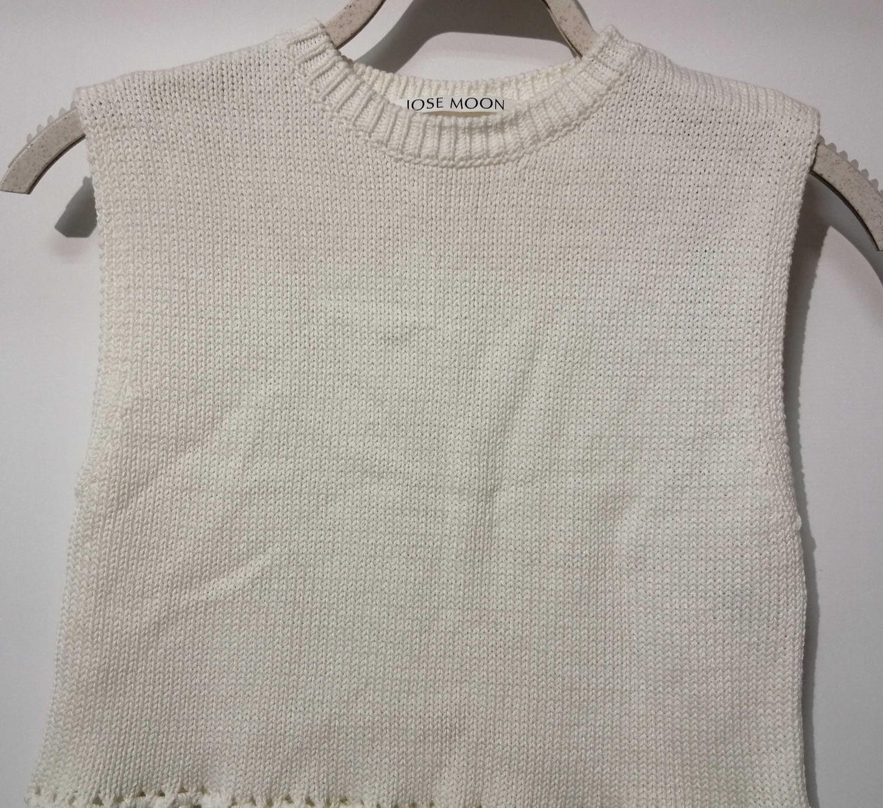Jose Moon Sleeveless Knit Dress M 117cm Bust 29″ UK 10 Gray