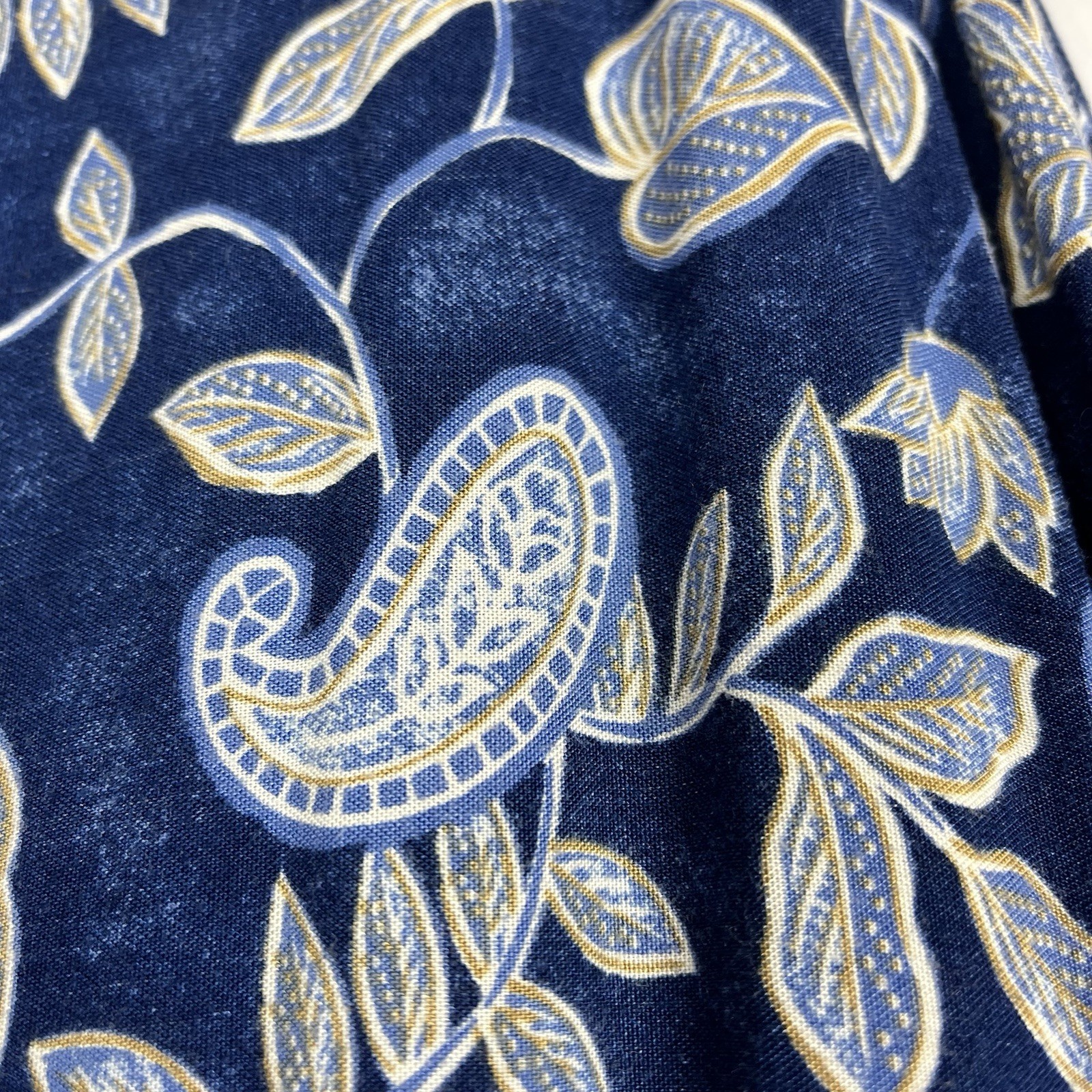 Blue Floral Paisley Maxi Dress Sleeveless Lightweight Plus Size 20