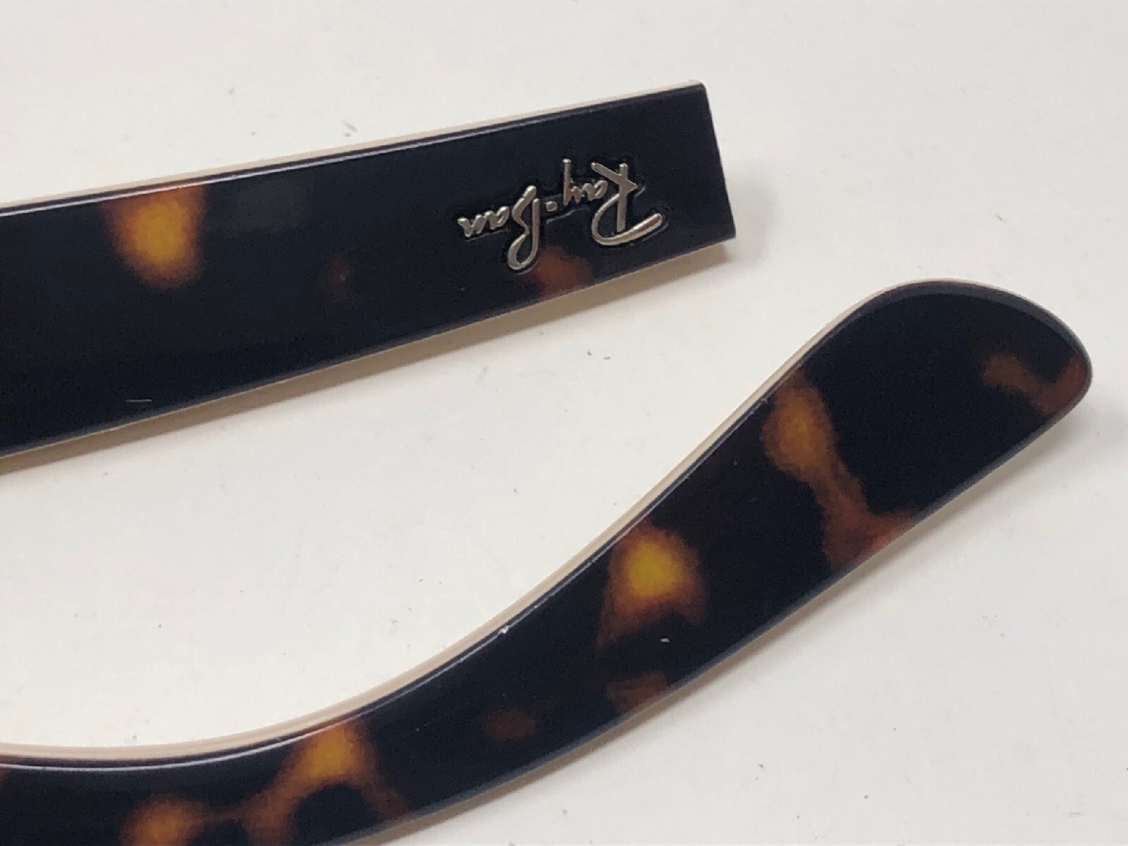 Authentic Temple Replacement PARTS Ray Ban RB2132 6012 Tortoise Tan VX41