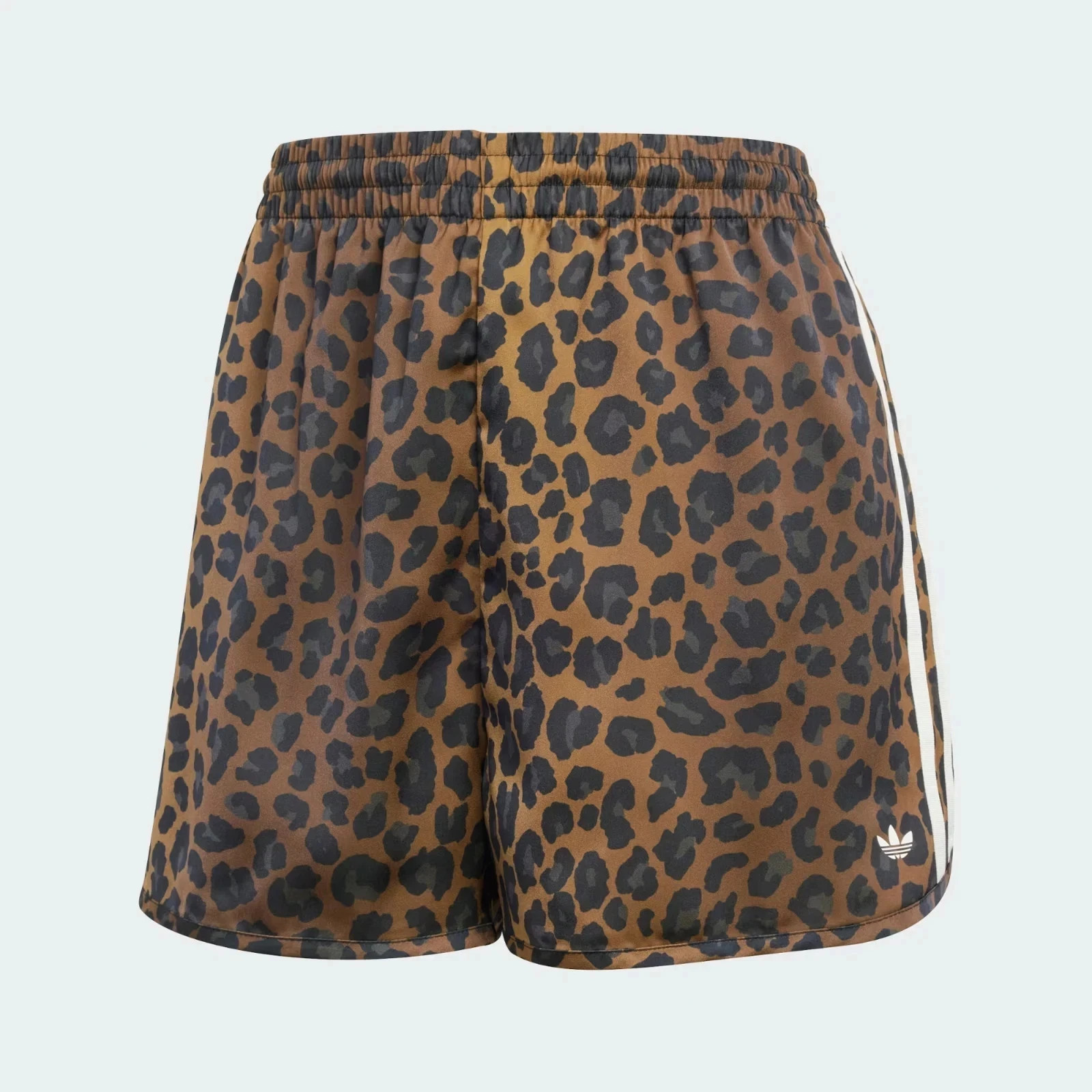 adidas Women’s Oiginals Leopard Satin Shorts-KA2673-NEW