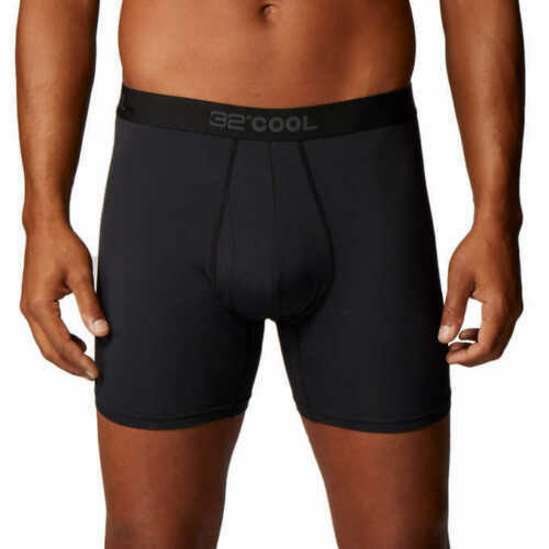 32 Degrees mens Boxer Quick Dry Briefs , 2 Pack, 3 Pack