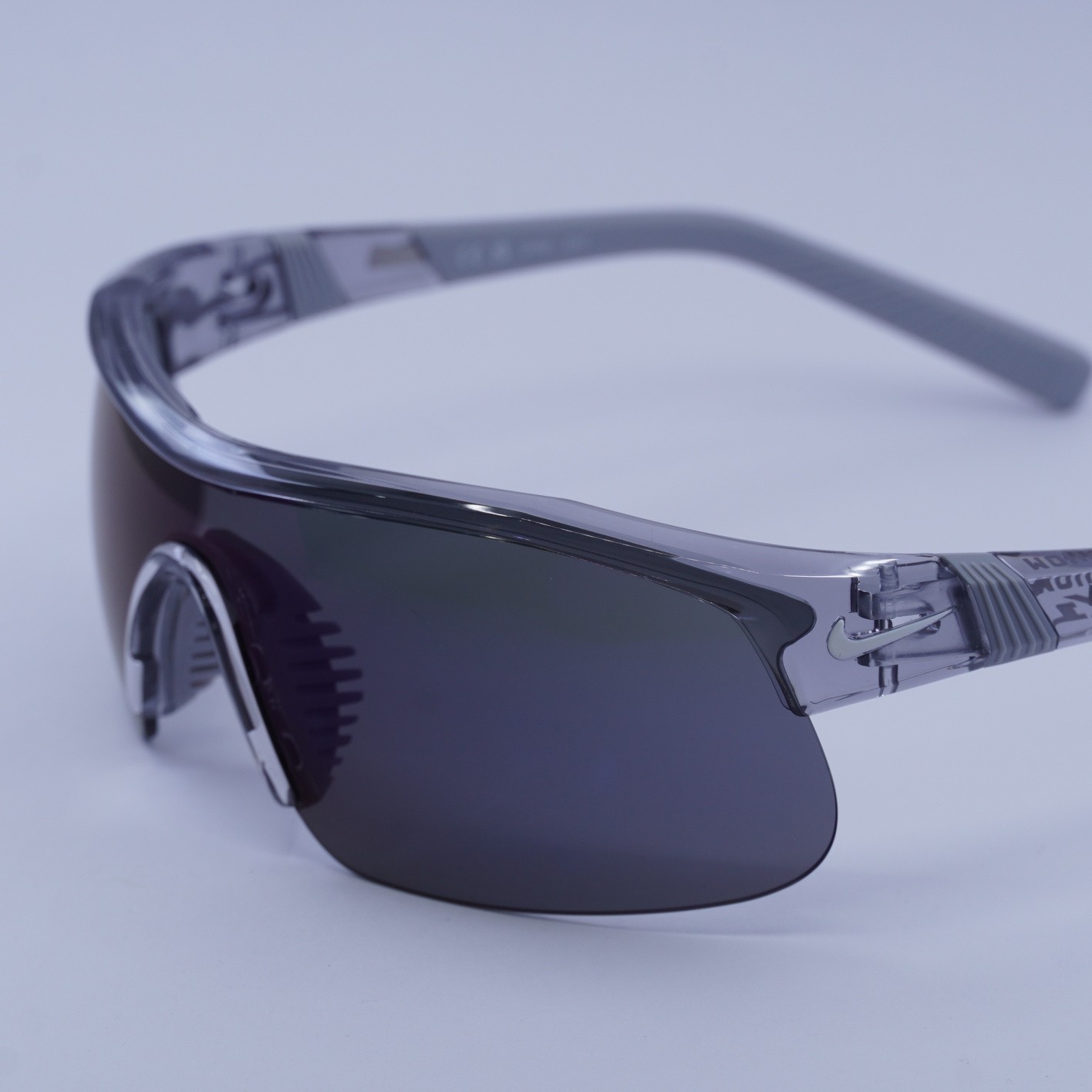 Nike SHOW X1 DX6520 065 Shiny Wolf Grey/Blue Mirror 58-18-136 Sunglasses New …