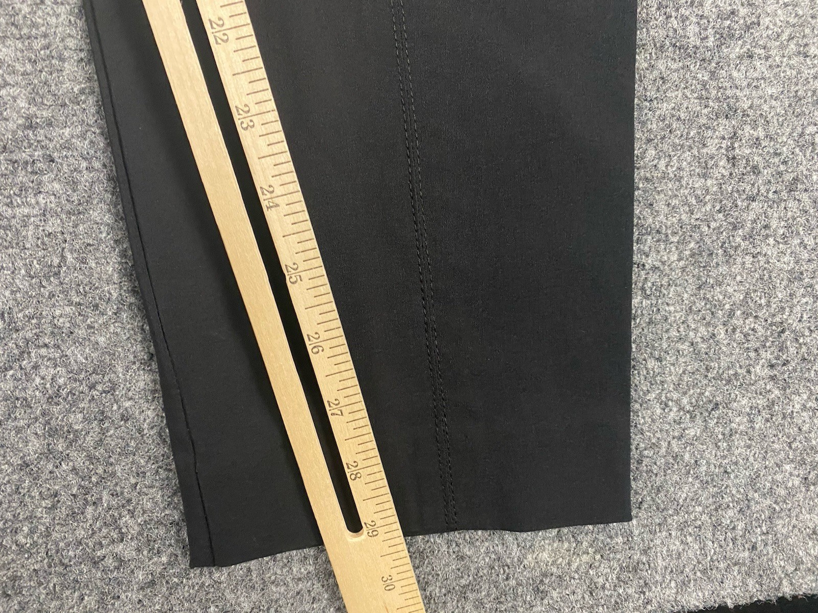 Franne Golde Women’s All Seasons Slim Ankle Magic Pant Black Size Medium