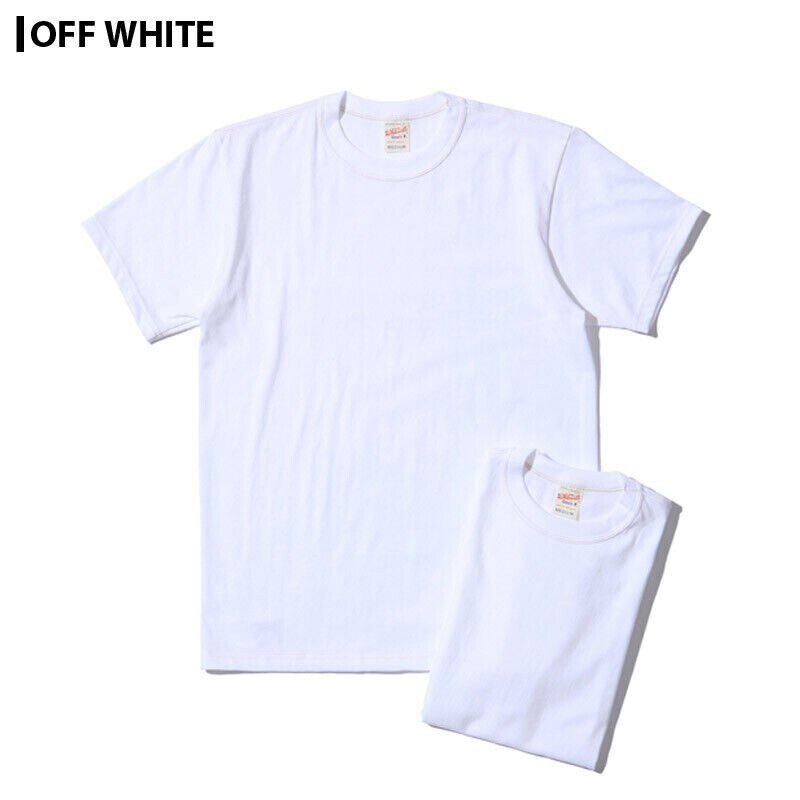Whitesville WV73544 2-PACK T-SHIRT OFF-WHITE Size M L XL XXL Men’s Made in Japan