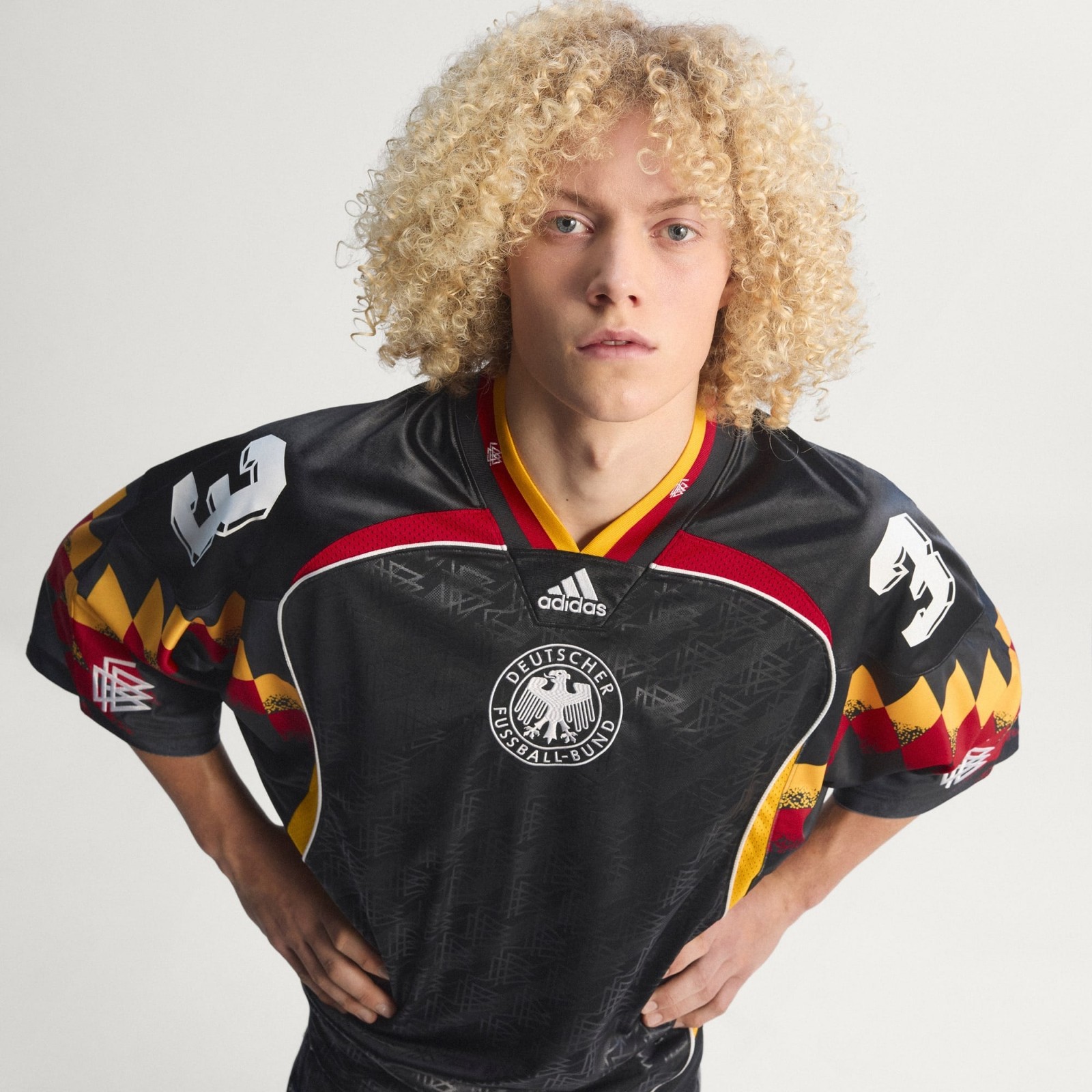 [KD5980] MENS ADIDAS BRINGBACK REMIXED GERMANY JERSEY