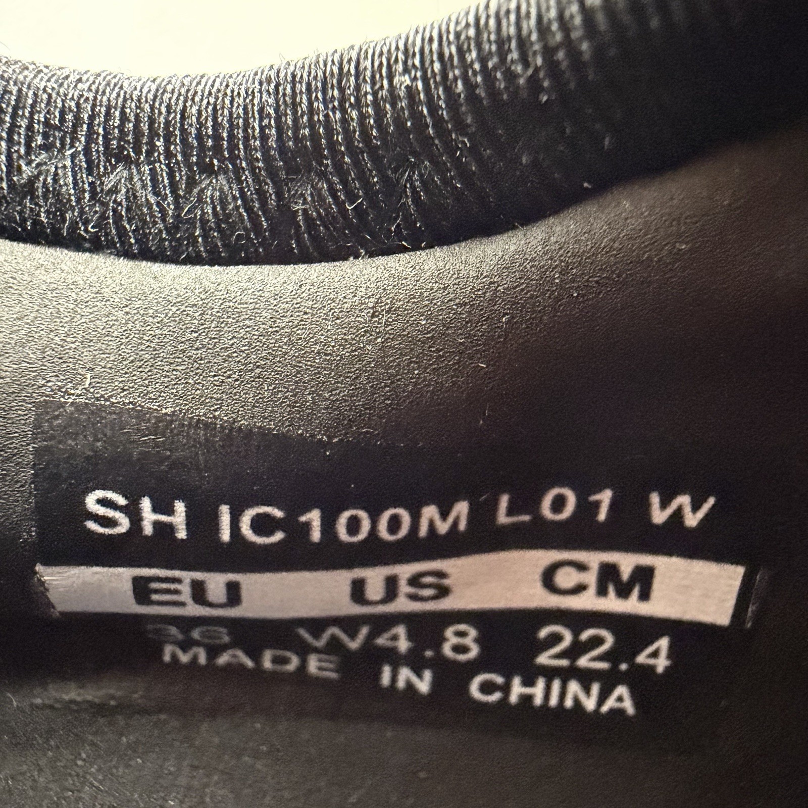 Shimano IC100 Women’s Road Cycling Shoes SH-IC100 SPD-SL Size 4.8US -NEW