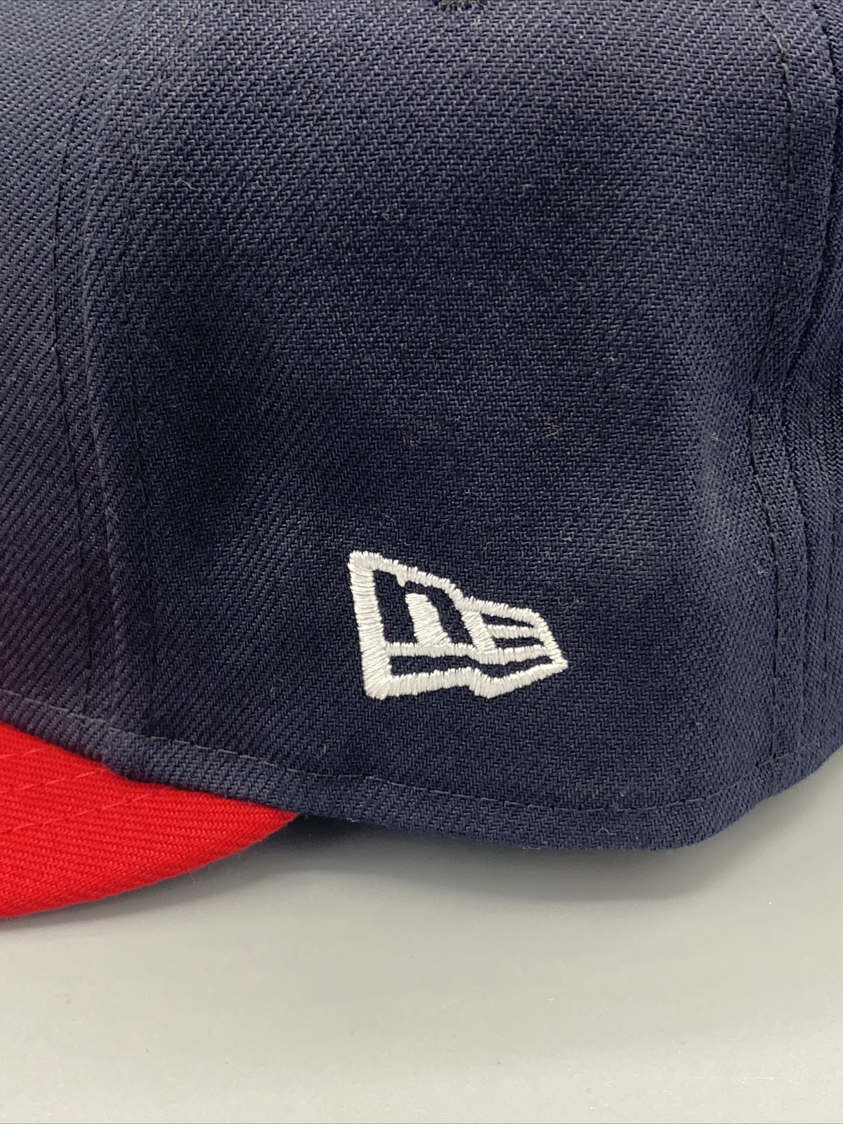Atlanta Braves World Series 2021 Patch New Era 59FIFTY 2 Tone Fitted Hat 7 1/2