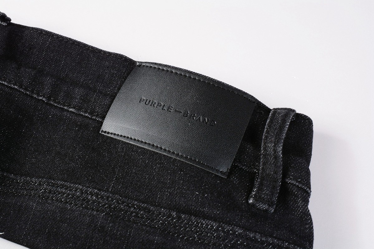 2026 New purple brand men’s personality Fashion Slim Fit Jeans